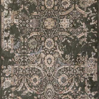 Турецкий ковёр из полиэстера - LAVANDER - LAVA_M_G692CU-GRN-BGE - 240 x 340