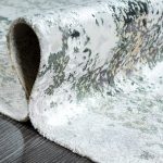 Турецкий ковёр из эвкалиптовый шёлк и акрила — VERANO — 9354L-GREEN-CREAM