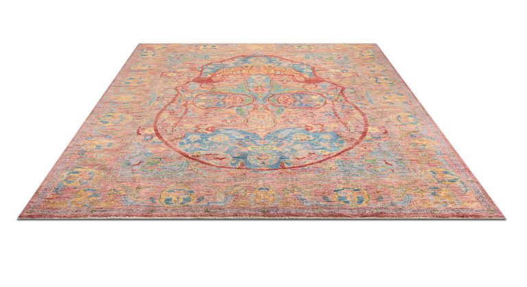 Пакистанский ковёр из шерсти — SHAHI FINE — PINK-PINK