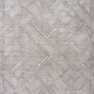 Турецкий ковёр из эвкалиптовый шёлк и акрила - CALVIN CASA - СALС_M_LB12A-LGRY-GRY - 200 x 290