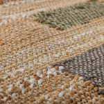 Индийский ковёр из джута — JUTE — 1563-LT.BRN-N.WHITE-G.RUST