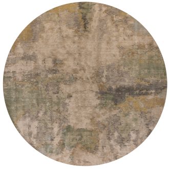 Индийский ковёр из шерсти и модал - WESTWOOD - WSTW_M_ENG-72-AGN(Round) - 300 x 300