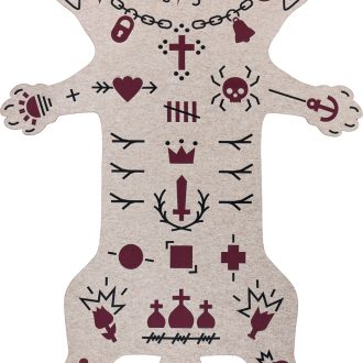 Испанский ковёр из шерсти - HEAR MY ROOOAR - HMR_R_WOLF - 140 x 240