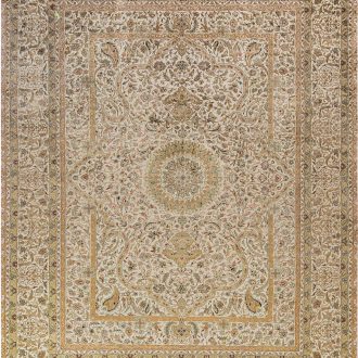 Индийский ковёр из шерсти и шёлка - SOPHIA - 6689-IVR-IVR_SOP/R/1055-2-890-9U919# - 297 x 415