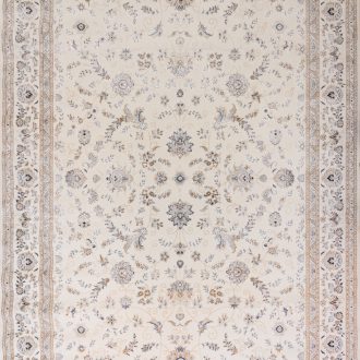 Турецкий ковёр из полиэстера - KING OF JAIPUR - KOFJ_M_37671A-CRE-CRE - 400 x 600