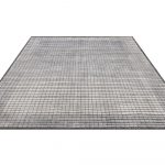Индийский ковёр из эвкалиптовый шёлк и хлопка — DOVE MODERN — SR09-GRY