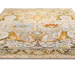 Индийский ковёр из шерсти и хлопка — ZIEGLER VINTAGE — CAD7-GREY-MIX