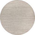 Индийский ковёр из шёлка и хлопка - BLANC DE BLANCS - BNC_R_KE2421-IVORY-BEIGE(Round) - 302 x 302