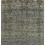 Индийский ковёр из шерсти и шёлка - RIB EYE LUXE - C520_RIB/R/900-4-890-243U919# - 275 x 370