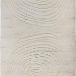 Индийский ковёр из шерсти и хлопка - SORRENTO - SOR_R_RA5006-U.WHITE-U.WHITE - 246 x 305