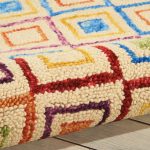 Индийский ковёр из шерсти — VIBRANT — VIB01-IVR