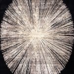 Индийский ковёр из шерсти и шёлка - CHRISTOPHER GUY - CHRG_R_CGS21-NOIR - 244 x 305