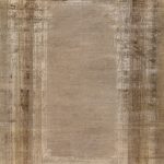 Индийский ковёр из шерсти и шёлка и хлопка - WEST HOLLYWOOD - WESH_R_PJ2961-BEIGE - 410 x 611