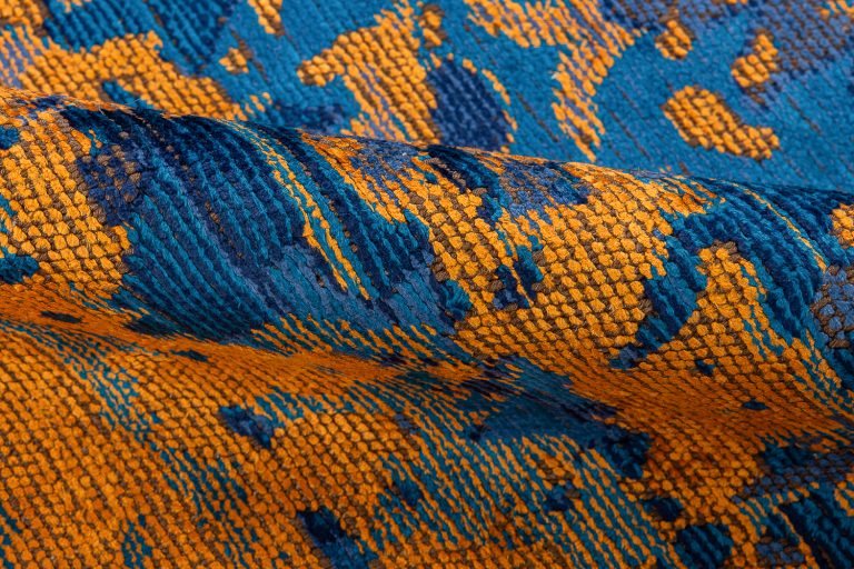 Турецкий ковёр из хлопка и вискозы и полиэстера — AMORPH — 6102-SPLENDOR ERA ORANGE