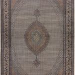 Иранский ковёр из шерсти и шёлка - TABRIZ MAHI - TMIR_IR_8-340-IR - 354 x 482