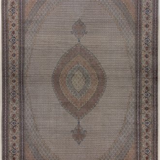 Иранский ковёр из шерсти и шёлка - TABRIZ MAHI - TMIR_IR_8-340-IR - 354 x 482