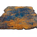 Турецкий ковёр из хлопка и вискозы и полиэстера — AMORPH — 6102-SPLENDOR ERA ORANGE