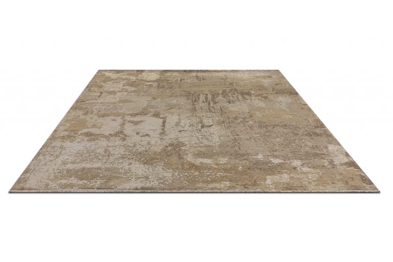 Индийский ковёр из шерсти и шёлка — WEST HOLLYWOOD — CE9508-238-CAMEL