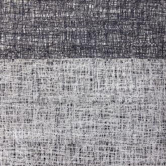 Индийский ковёр из шерсти и шёлка и хлопка - UNSTRING - UNSTR_R_SLA513-CAV-CGRAY - 246 x 305