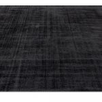 Индийский ковёр из арт-шёлка и хлопка — CROSS SPECIAL — D110-CHARCOAL-BLACK