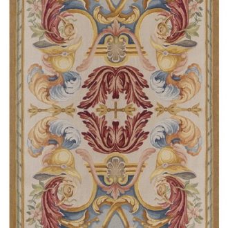 Китайский ковёр из шерсти - SAVONNERIE R - SAVR_R_S-118-I - 104 x 401