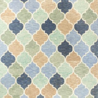 Индийский ковёр из шерсти - VIBRANT - VIB_RN_VIB07-LTMTC - 152 x 229