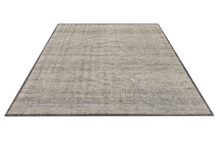 Индийский ковёр из шерсти и хлопка — SORRENTO — CHARCOAL-S.GREY