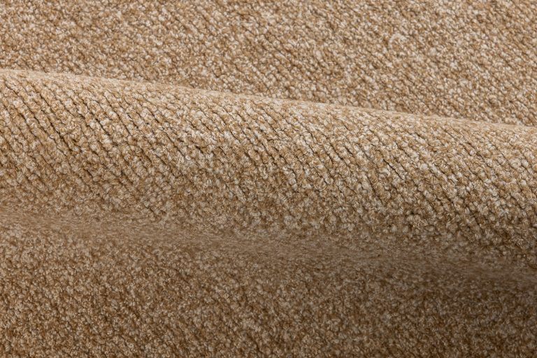 Индийский ковёр из шерсти и хлопка — BLANC DE BLANCS — PLAIN(AM)-TAUPE