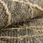 Индийский ковёр из джута и шерсти — JUTE — 1405-CREAM