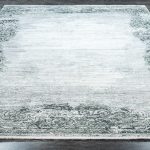 Турецкий ковёр из эвкалиптовый шёлк и акрила — VERANO — 9356L-GREEN-CREAM