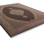 Иранский ковёр из шерсти и шёлка — TABRIZ MAHI — 900-37831-IR