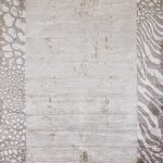 Турецкий ковёр из бамбуковый шёлк и акрила - MOCCA BAUNTY - MOBA_M_J1075A-WHT-BRN - 250 x 350