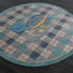 Индийский ковёр из хлопка — HAPPY DAY — HX3-0E-MLT(Round)