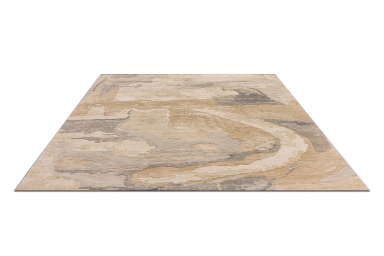 Индийский ковёр из шерсти и модал — WESTWOOD — ENG-44-PLU