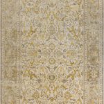 Индийский ковёр из шёлка и шерсти - POLONAISE - PLN_R_S313-IVORY-CAMEL - 307 x 429