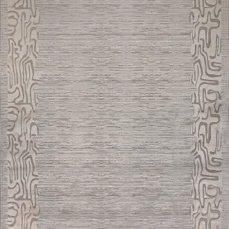 Турецкий ковёр из эвкалиптовый шёлк и акрила - Kelly Crown - KLCRO_M_H356CF-LGRY-CRE - 160 x 230