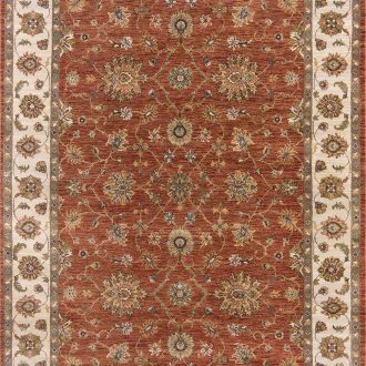 Индийский ковёр из шерсти - HIGHT TWIST - HIGH_R_KHT100-RUS-CRE - 360 x 548