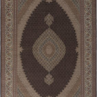 Иранский ковёр из шерсти и шёлка - TABRIZ MAHI - TMIR_IR_900-37831-IR - 250 x 349