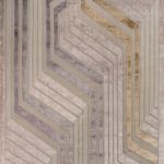 Индийский ковёр из шерсти и арт-шёлка - CARTIE COLLECTION - CARC_R_ART_DECO-4-MLT - 243 x 338