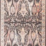 Турецкий ковёр из полиэстера - LAVANDER - LAVA_M_C697GL-ANTR-CRE - 240 x 340