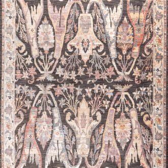 Турецкий ковёр из полиэстера - LAVANDER - LAVA_M_C697GL-ANTR-CRE - 240 x 340