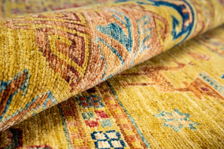 Пакистанский ковёр из шерсти — SHAWL KANDI — GRN-GRN