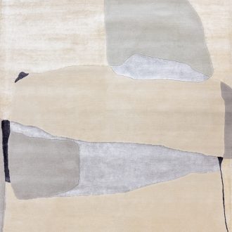 Индийский ковёр из шерсти и шёлка и эвкалиптовый шёлк - TECTONIC - TEC_R_D1-C3 - 175 x 240