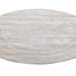Турецкий ковёр из полипропилен и полиэстера — MOON — 6489A-CREAM-L.GREY(Round)