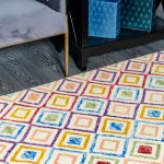 Индийский ковёр из шерсти — VIBRANT — VIB01-IVORY