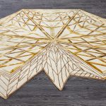 Индийский ковёр из шерсти и арт-шёлка — Art de Vivre by DETALI — design Victoria Mikhno «INTRICATE BEIGE»