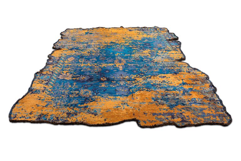 Турецкий ковёр из хлопка и вискозы и полиэстера — AMORPH — 6102-SPLENDOR ERA ORANGE