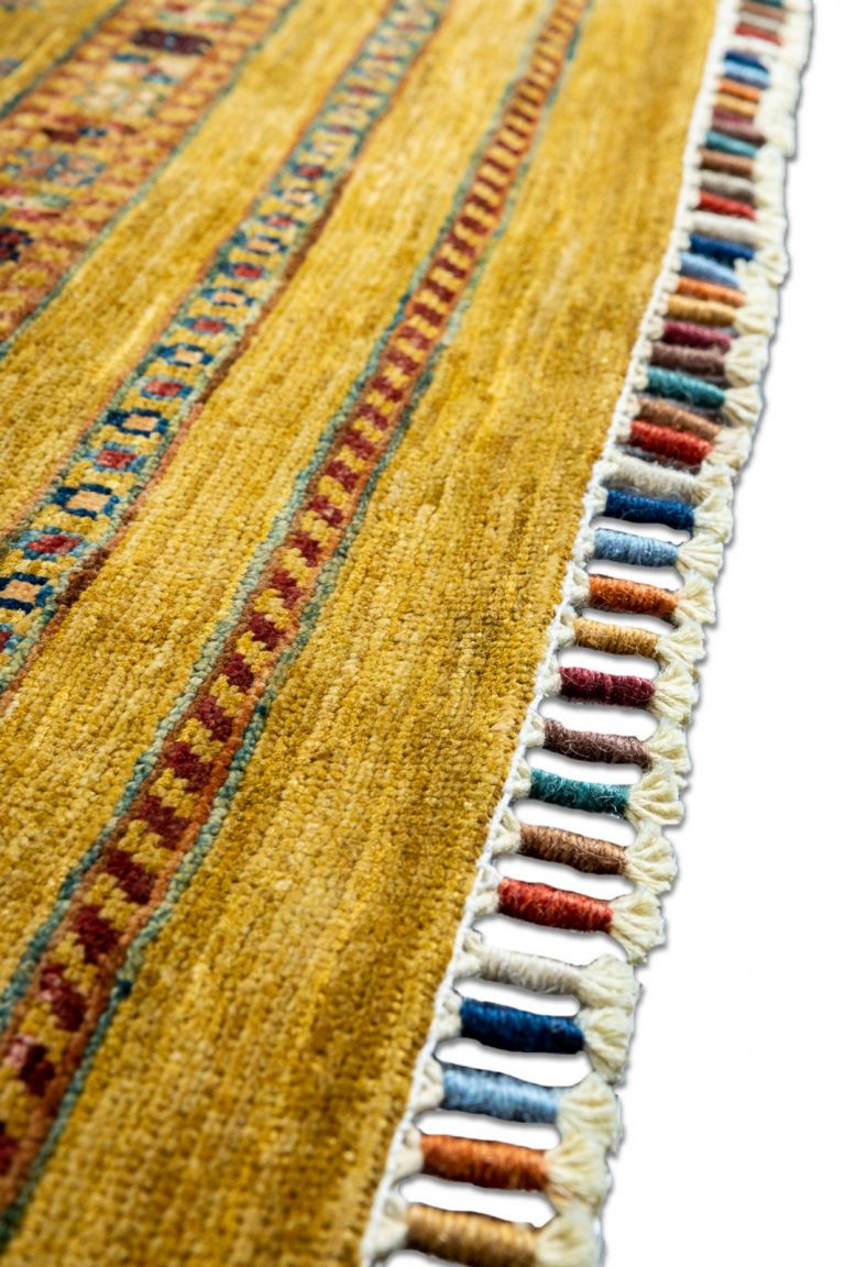 Пакистанский ковёр из шерсти — SHAWL KANDI — GRN-GRN