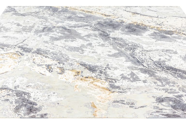 Индийский ковёр из шерсти и арт-шёлка — RIVOLI MARBLE — KE-164