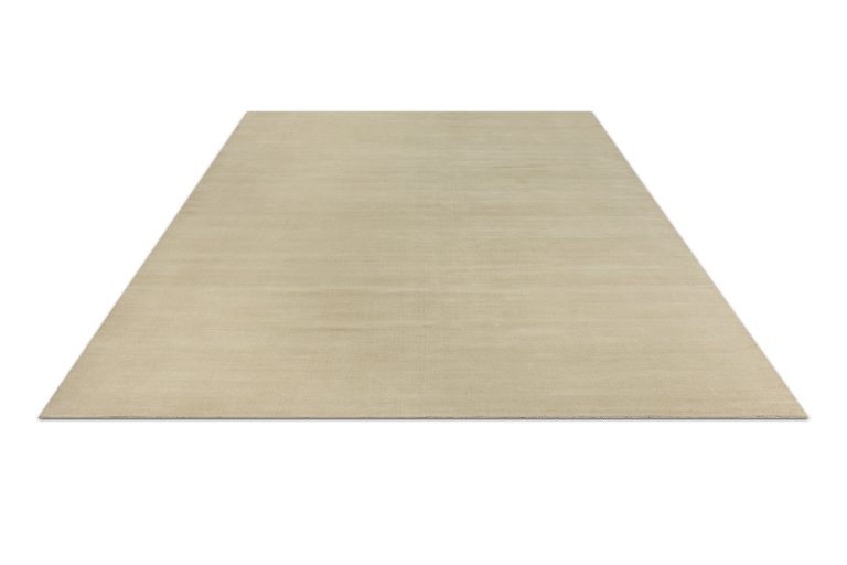 Индийский ковёр из кашемир и эвкалиптовый шёлк — CASHMERE & SILK — PLAIN-G058-4N13